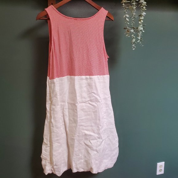 Casual By Gemo | Linen Sleeveless Dress - Picture 2 of 8